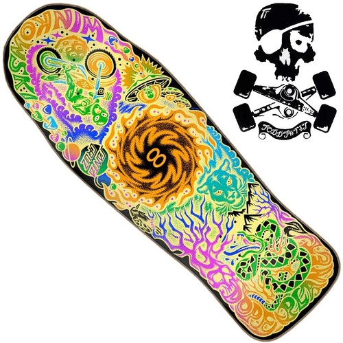 Santa cruz skateboard deck - deck,