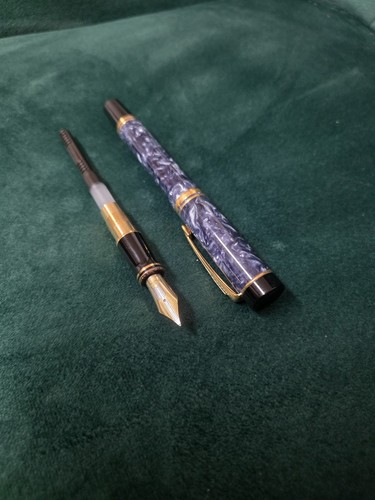Parker duofold blue marble - blue,
