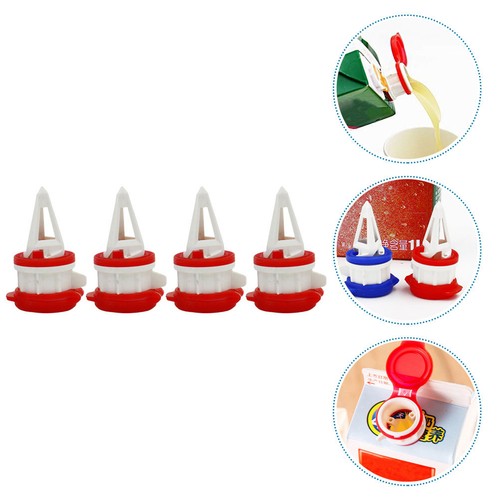 4pcs box drinks spout pourer - box,