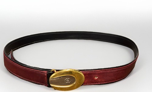 Gucci leather belt - gucci, gold