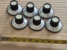 LANEY SUPERGROUP SIMMS WATTS Amplifier Control Knobs Vintage Amp SET OF 6 New