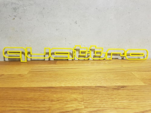 Audi quattro bumper - bumper, grill