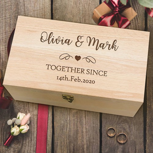 Personalised engraved wooden - engraved,