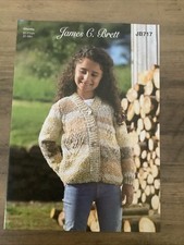 James C Brett  Chunky Girls Knitting Pattern