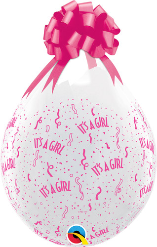 Qualatex clear s a girl - it's,