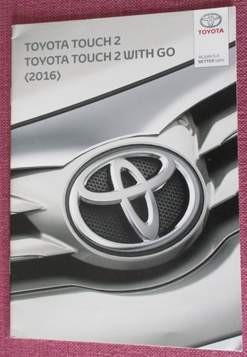 Toyota touch - touch,