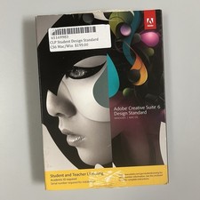 Adobe Creative Suite 6 Design Student and Teacher Windows & Mac w/ Code & Serial