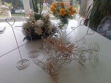 22pcs -22cm tall. Silver Heart