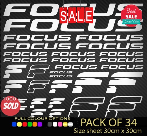 Focus vinyl decal stickers - ,