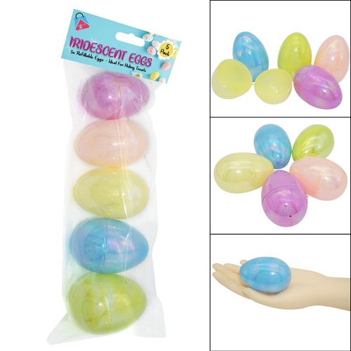7cm plastic large - 7.7cm, iridescent