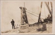 Harbor Crane Derrick Barge