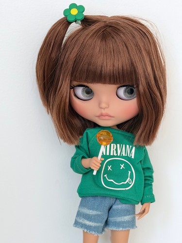 Blythe style doll articulated - blythe,