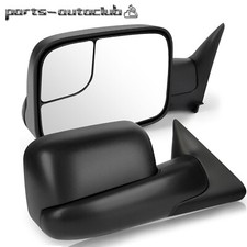 Left+Right 1994-2001 Dodge RAM 1500 94-02 2500/3500 Flip Up Manual Tow Mirrors