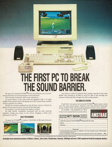 Vintage amstrad pc5286 - vintage,