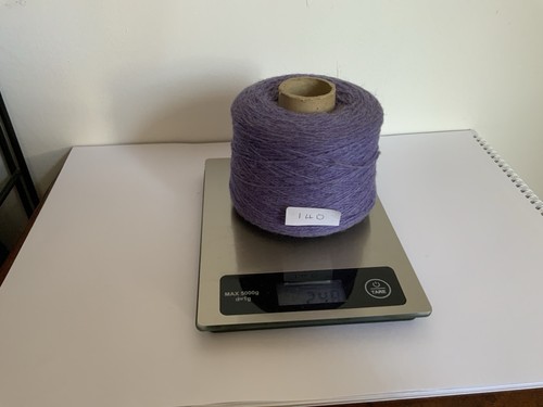 Purple ply shetland yarn - ply,