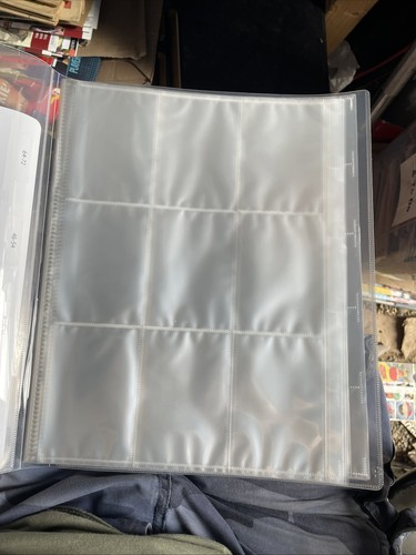 Trading card binder album - card,