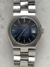 An Attractive H. Samuel "Everite" Automatic Watch with Date in Stainless Steel
