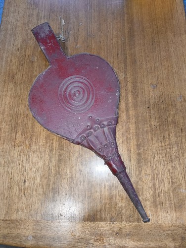 Antique fireplace bellows wood - fireplace,
