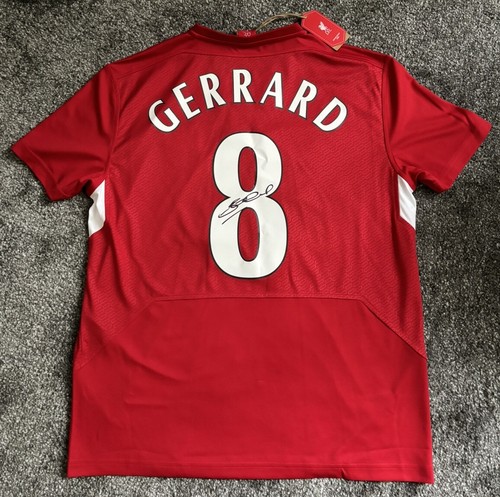 Steven gerrard signed - gerrard,