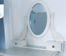 White ikea dressing table - dressing,