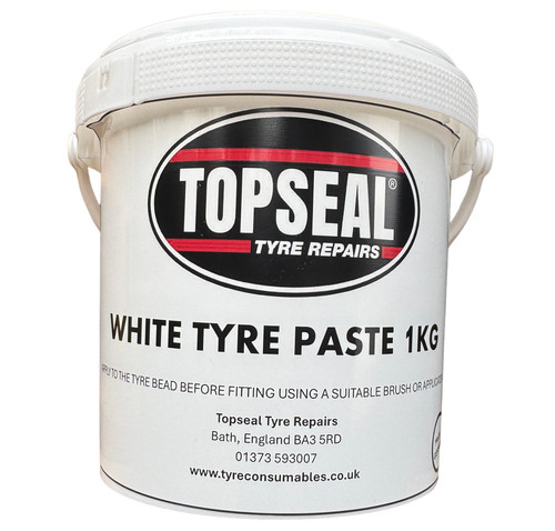 Tyre bead paste fitting - bead,