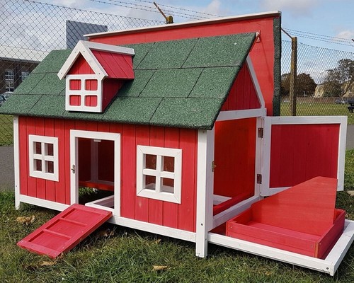 Chicken coop hen - coop, house