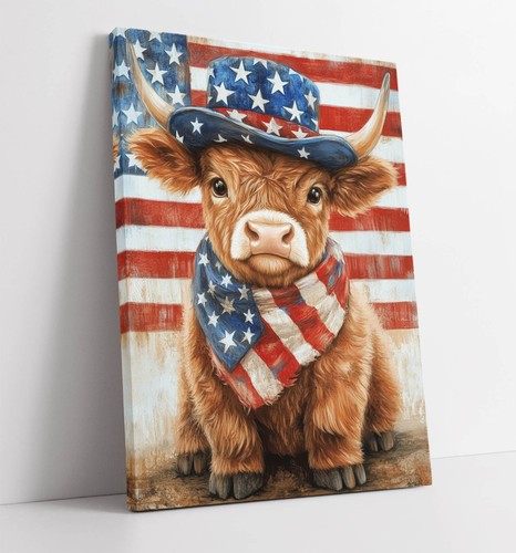 Cute highland cow with - highland,
