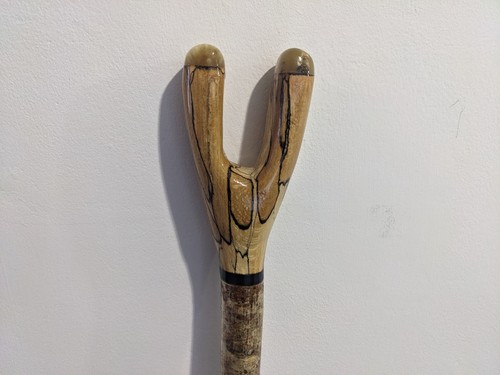 Walking stick thumb stick