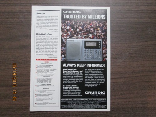 Vintage magazine grundig - magazine,