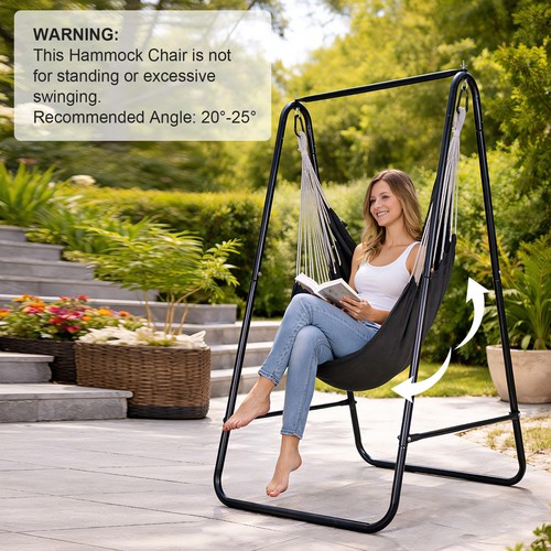 Hammock chair stand with - chair,