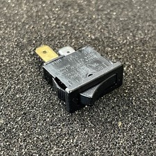 H8800VAAAA, Bulgin, Miniature Rocker Switch, Off-On, SPST, Panel Mount, Black