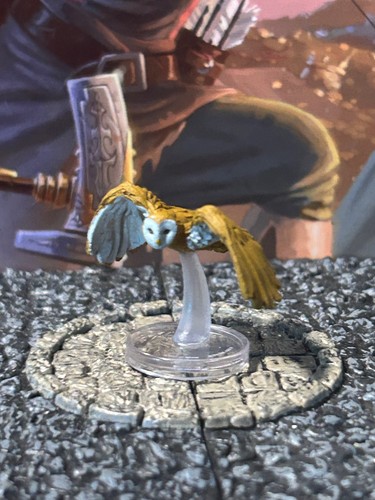 Owl miniature dungeons - d&d,