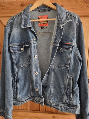Superdry denim jacket - denim,