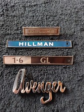 Hillman Avenger Car Badges X 4