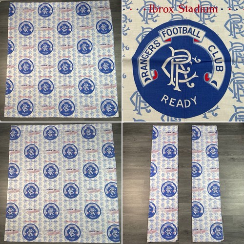 Vtg curtains rangers football - vtg,