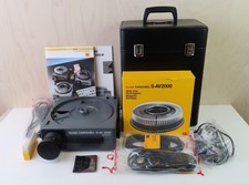 Kodak Carousel S-AV 2050 Slide Projector, remote & Boxed Tray