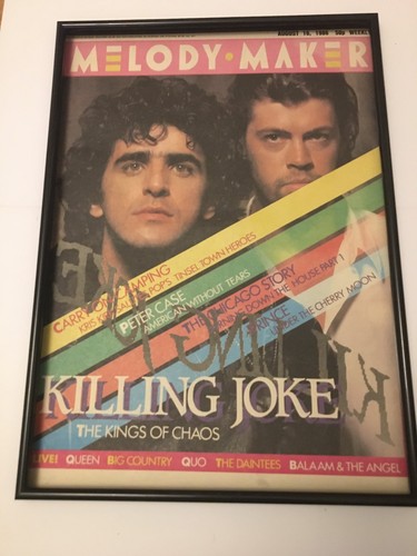 Killing joke 1986 framed - joke-1986, a3