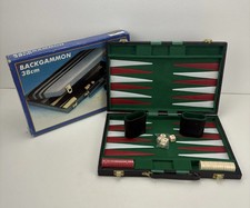 Backgammon Set in Faux Leather