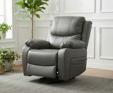 Positano Grey Leather Rise And