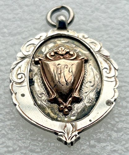 Sterling silver medal 1940 - sterling,