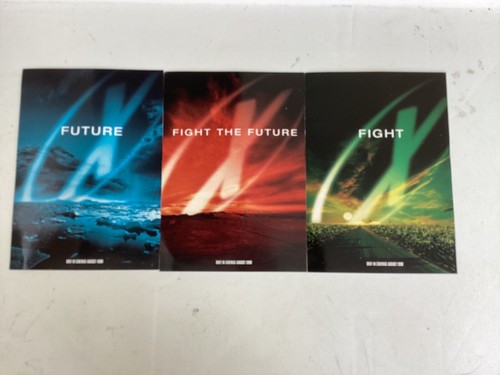 X-Files promotional postcards
