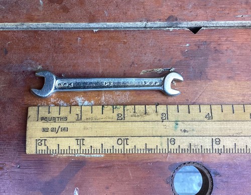 Vintage 2ba 4ba spanner - vintage,