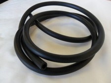 190cm/1.9m x 4mm ID EPDM BLACK RUBBER windscreen wiper washer jet tube/pipe/hose