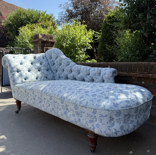 Elegant victorian chaise - victorian,