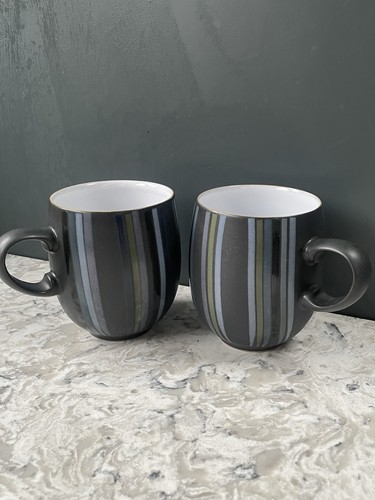 Denby pair mugs jet - denby,