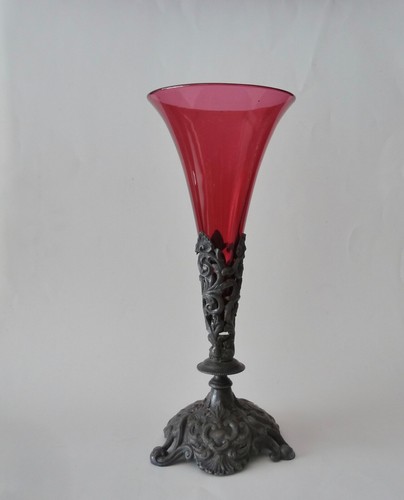 Antique victorian cranberry - antique,