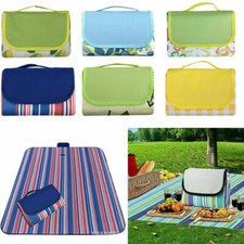 Large Picnic Blanket Beach Mat Camping Rug Family Travel Folding Waterproof UK