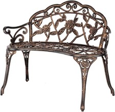 Cast Iron Garden Bench 2