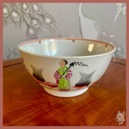 Antique new hall - new, porcelain
