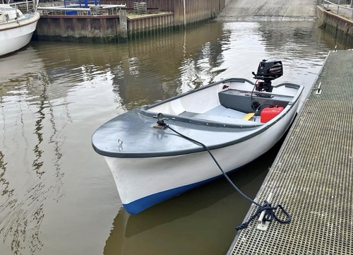 Tod dinghy boat with trailer - dinghy,